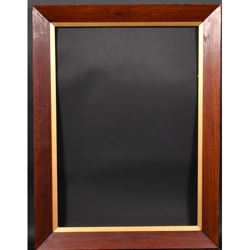 397 - 19th Century English School. A Darkwood Frame, with a gilt slip, rebate 28.75