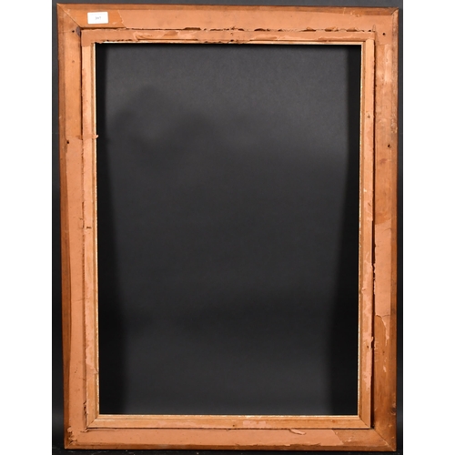 397 - 19th Century English School. A Darkwood Frame, with a gilt slip, rebate 28.75