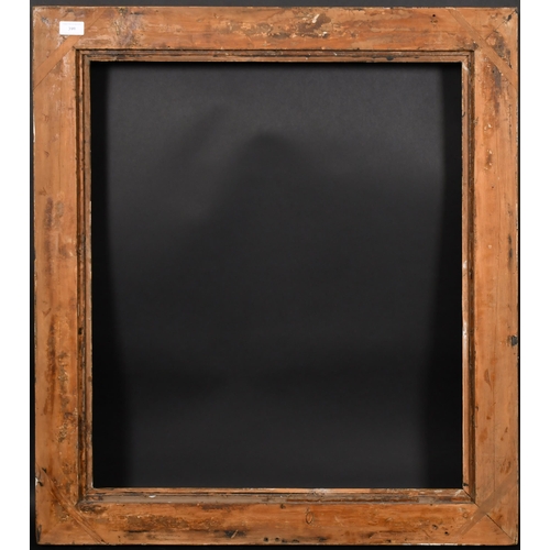 399 - Late 18th Century English School. A Hollow Gilt Composition Frame, with a carved inner edge, rebate ... 