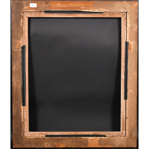 401 - 19th Century English School. A Bird's Eye Maple Frame, with a gilt slip, rebate 27