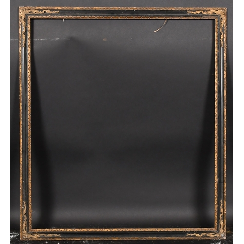 407 - Late 18th Century English School. A Carved Hogarth Frame, with ormolu corners, rebate 26.5