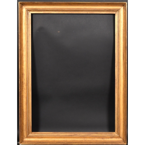 411 - Early 19th Century English School. A Hollow Gilt Composition Frame, rebate 26.5