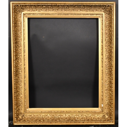 413 - 19th Century English School. A Gilt Composition Frame, rebate 26