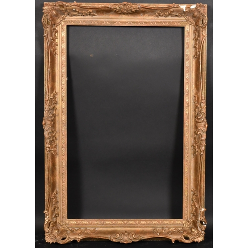 415 - 20th Century English School. A Painted Composition Frame, with swept centres and corners, rebate 26