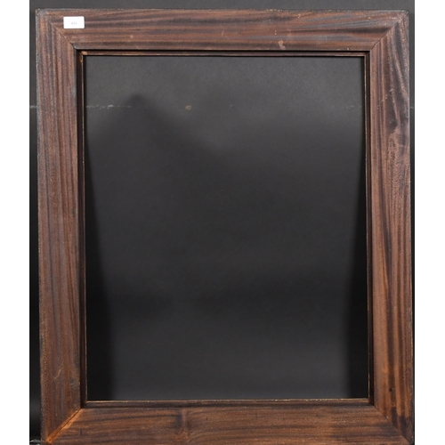 416 - 20th-21st Century English School. A Gilt and Black Painted Reverse Composition Frame, rebate 25.75