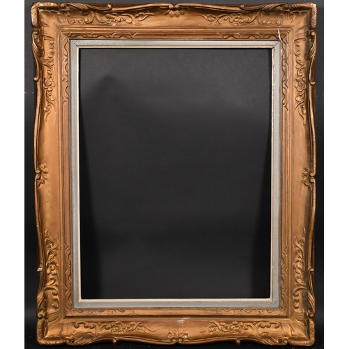 420 - 19th Century French School. A Painted Carved Wood Frame, rebate 25.5