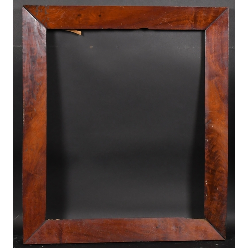 424 - 19th Century English School. A Darkwood Frame, rebate 24.5