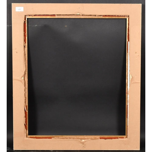 425 - 20th Century European School. A Gilt Composition Frame, rebate 24.5