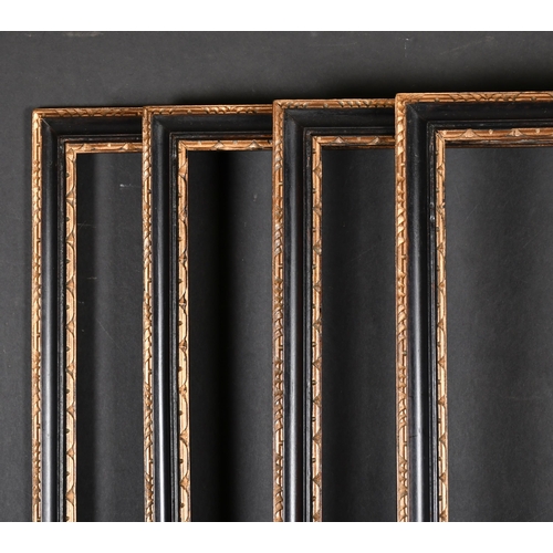 426 - 19th Century English School. A Set of Four Black and Gilt Hogarth Frames, rebate 24.25