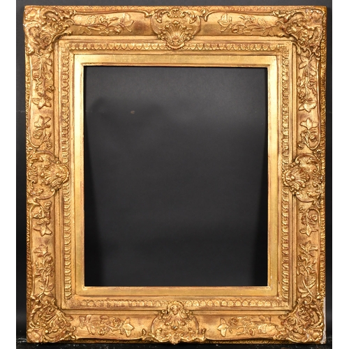 427 - 19th Century English School. A Gilt Composition Frame with swept corners, rebate 24