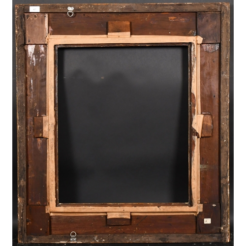 427 - 19th Century English School. A Gilt Composition Frame with swept corners, rebate 24