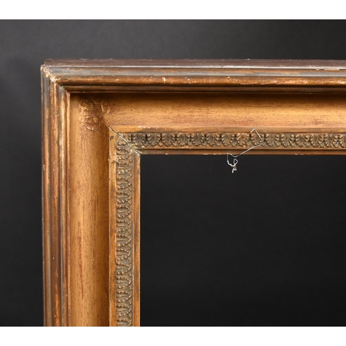 428 - 19th Century English School. A Hollow Gilt Composition Frame, rebate 24