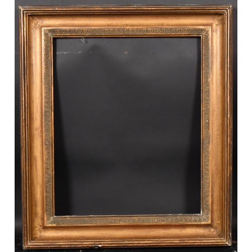 428 - 19th Century English School. A Hollow Gilt Composition Frame, rebate 24