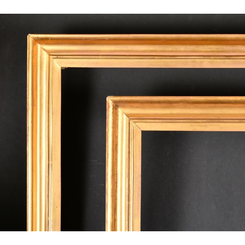 432 - 19th Century English School. A Pair of Gilt Composition Frames, rebate 24