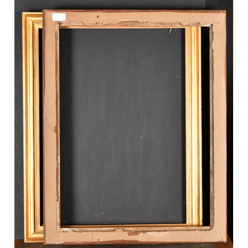 432 - 19th Century English School. A Pair of Gilt Composition Frames, rebate 24