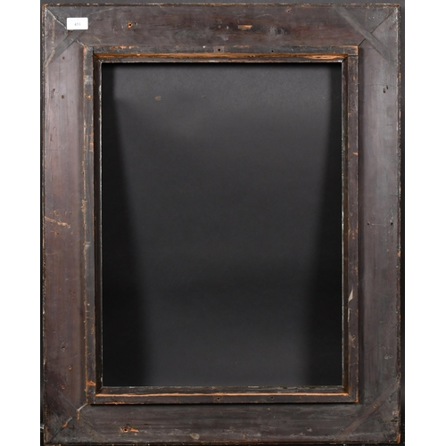 433 - 20th Century European School. A Painted Composition Frame, with swept centres and corners and a gree... 