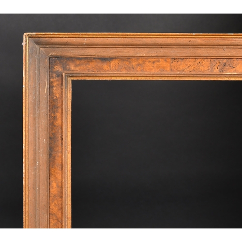 434 - 20th Century English School. A Simulated Wooden Frame, rebate 24