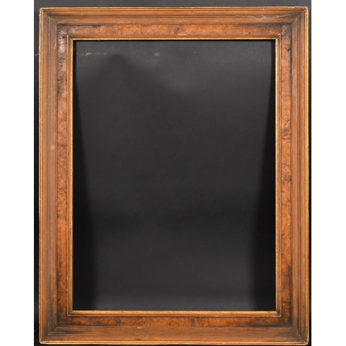 434 - 20th Century English School. A Simulated Wooden Frame, rebate 24