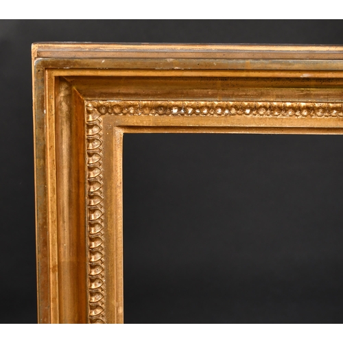 437 - Early 19th Century English School. A Hollow Gilt Composition Frame, rebate 24