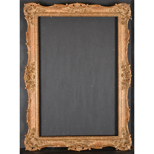 440 - 20th Century English School. A Gilt Composition Frame, with swept centres and corners, rebate 24