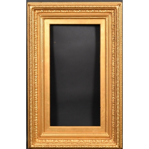 442 - 19th Century English School. A Painted Composition Frame, rebate 24