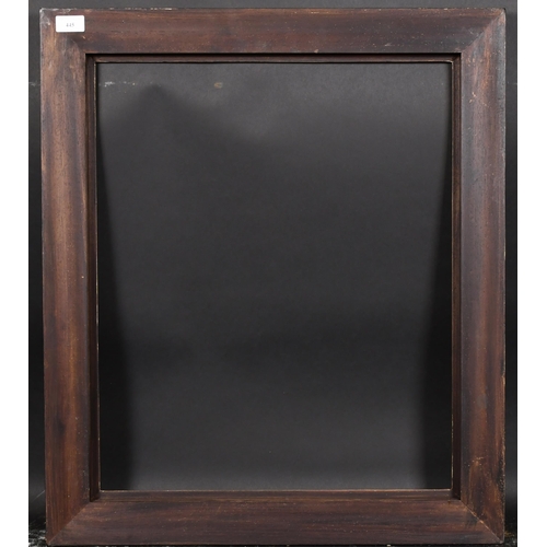 445 - 20th-21st Century English School. A Gilt and Black Painted Composition Frame, rebate 23.75