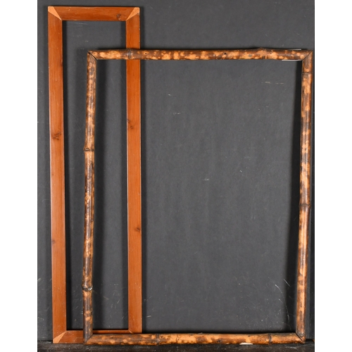 451 - 20th Century French School. A Wooden Frame, rebate 23.25