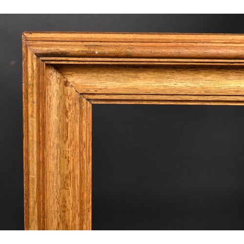 456 - 19th Century English School. A Hollow Gilt Composition Frame, rebate 22.25