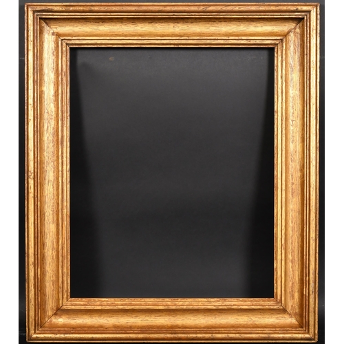 456 - 19th Century English School. A Hollow Gilt Composition Frame, rebate 22.25