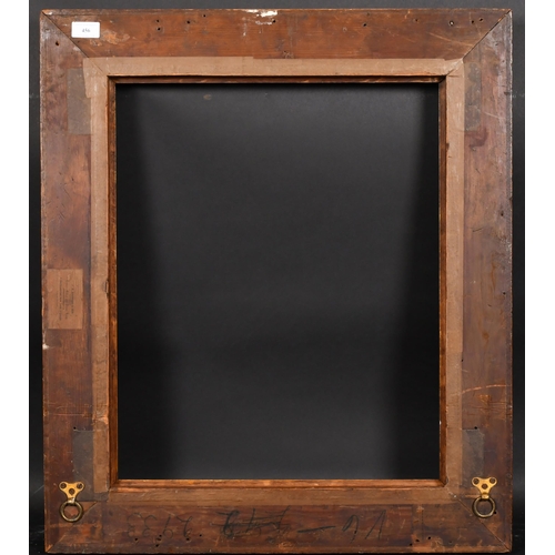 456 - 19th Century English School. A Hollow Gilt Composition Frame, rebate 22.25