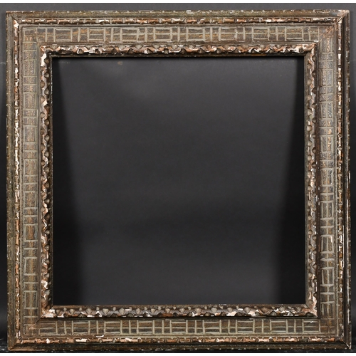 457 - 20th Century French School. A Painted Carved Wooden Frame, rebate 22