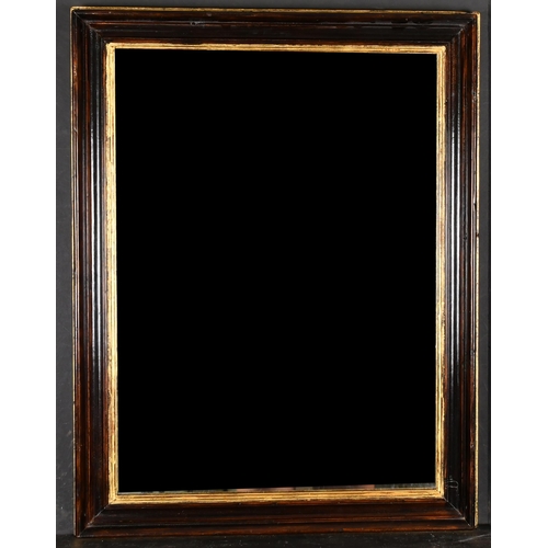 458 - 20th Century English School. A Gilt and Painted Composition Frame, with inset mirror glass, rebate 2... 