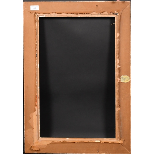 460 - 20th Century French School. A Painted Carved Wood Frame, rebate 22