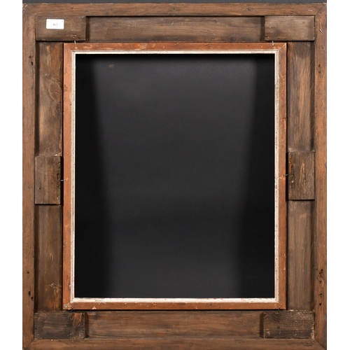 461 - 20th-21st Century English School. A Black and Gilt Composition Hollow Frame, rebate 21.75