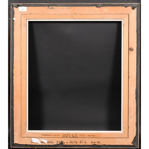 463 - 20th Century English School. A Gilt Composition Frame, with a white fabric slip, rebate 21.5