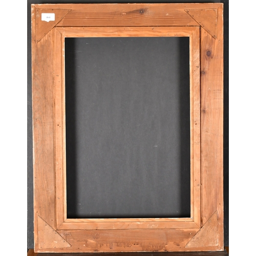 464 - 20th Century French School. A Painted Carved Wood Frame, rebate 21.5