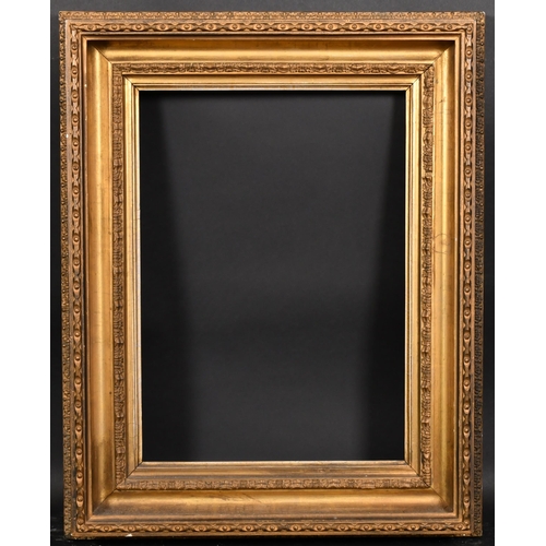 475 - 19th Century English School. A Gilt Composition Hollow Frame, rebate 20