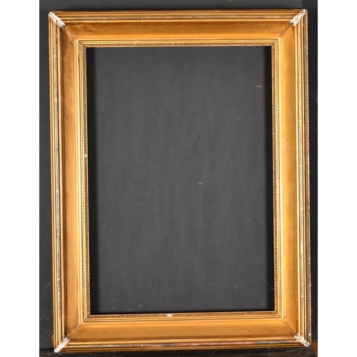 476 - 19th Century English School. A Gilt Composition Frame, rebate 20