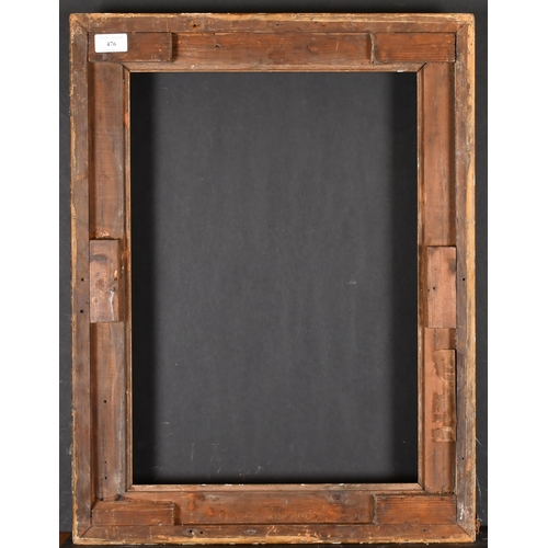 476 - 19th Century English School. A Gilt Composition Frame, rebate 20