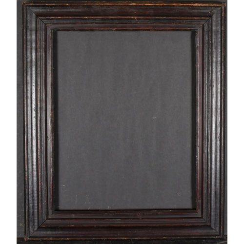 487 - 19th Century English School. A Darkwood Frame, rebate 18.5