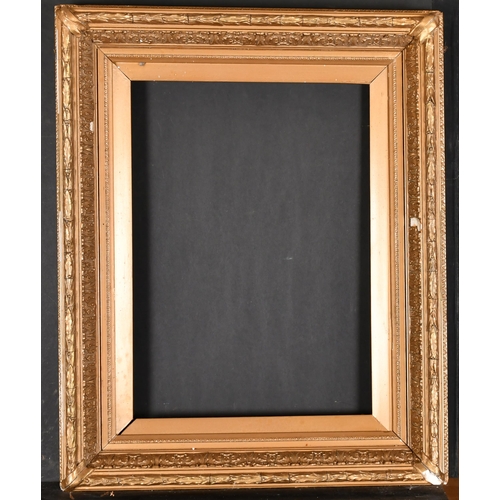 488 - 19th Century English School. A Painted Composition Frame, rebate 18.5