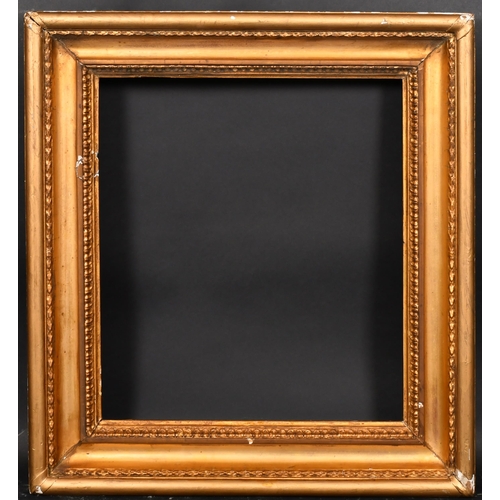 489 - 19th Century English School. A Gilt Composition Frame, rebate 18.25