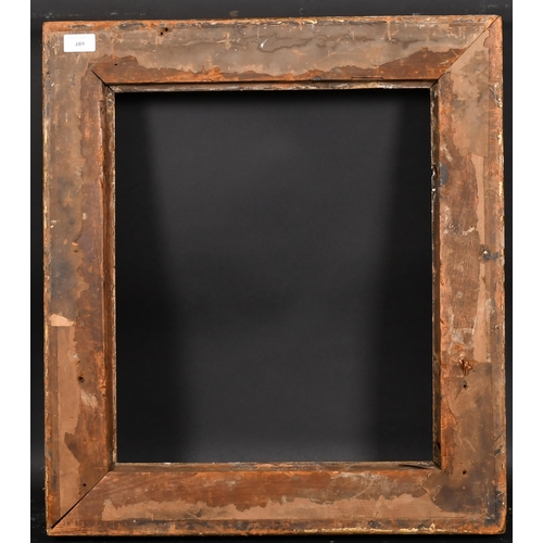 489 - 19th Century English School. A Gilt Composition Frame, rebate 18.25