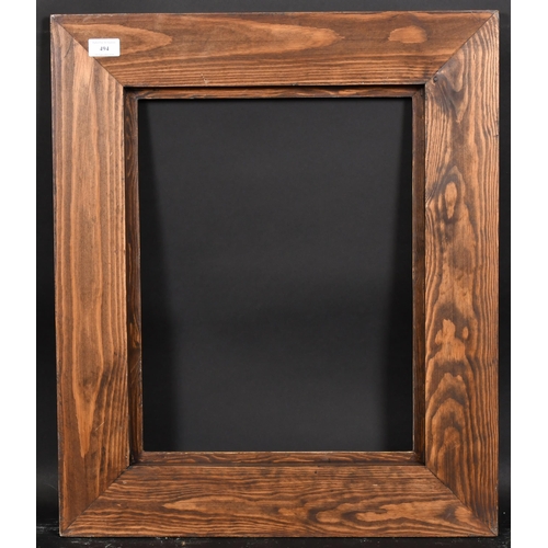 494 - 20th-21st Century English School. A Black and Gold Composition Frame, rebate 18.25