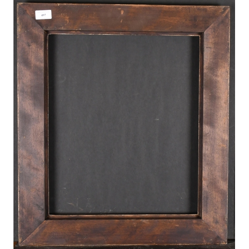 497 - 20th-21st Century English School. A Silver Composition Frame, rebate 18