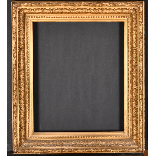 506 - 19th Century English School. A Gilt Composition Frame, rebate 17.5