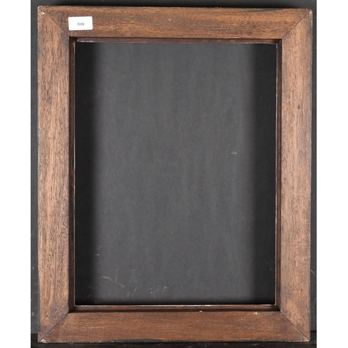 508 - 20th-21st Century English School. A Silver Composition Frame, with black outer edging rebate 17.5