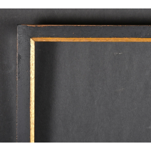 509 - Early 20th Century English School. A Darkwood Frame, with gilt inner edge, rebate 17.25