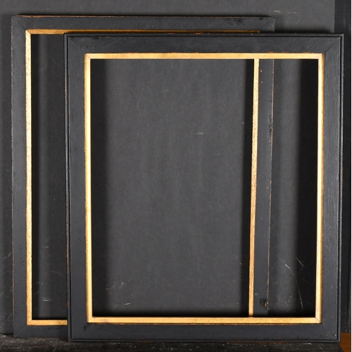 509 - Early 20th Century English School. A Darkwood Frame, with gilt inner edge, rebate 17.25