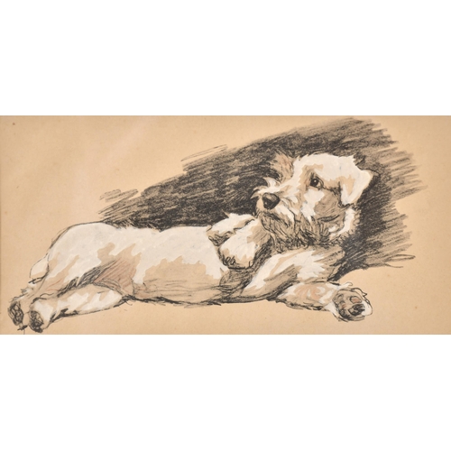 51 - Cecil Aldin (1870-1935) British. A Sealyham Terrier, Lithograph with bodycolour, Bears a signature a... 